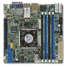 Supermicro X10SDV-6C+-TLN4F Motherboard Mini-ITX SoC Xeon D-1528 6-Core, Single Socket...