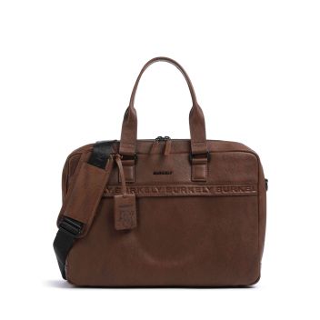 Burkely Minimal Mason Briefcase cognac