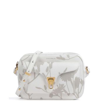 Coccinelle Beat Shadow Print Crossbody bag white