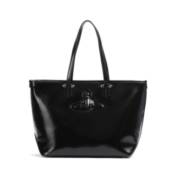 Vivienne Westwood Colette Shiny Tote bag black