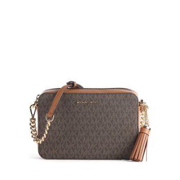 Michael Kors Jet Set Crossbody bag dark brown