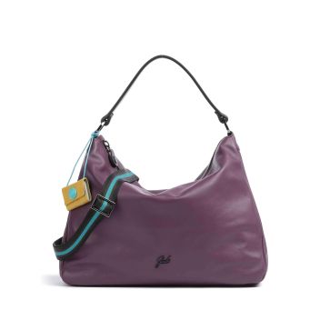 Gabs Stripes Calliope Hobo bag berry