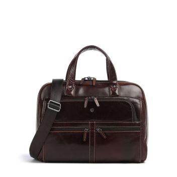 Jekyll & Hide Montana Briefcase mahogany