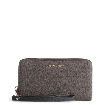 Michael Kors Jet Set Wallet dark brown