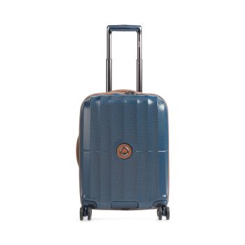 Delsey Paris Carrousel Slim Line Spinner (4 wheels) blue