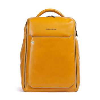 Piquadro Blue Square Backpack yellow