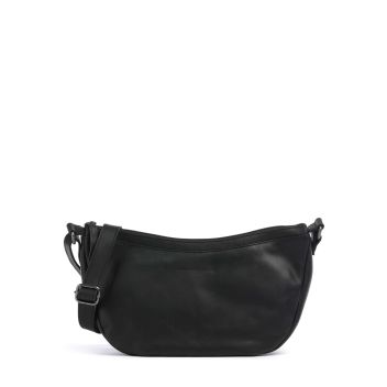 The Chesterfield Brand Cow Wax Pull Up Piemonte Crossbody bag black