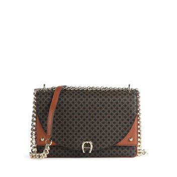 Aigner Diadora S Shoulder bag dark brown