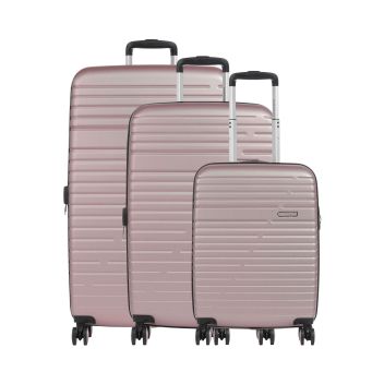 American Tourister Aero Racer Suitcase set (4 wheels) rose