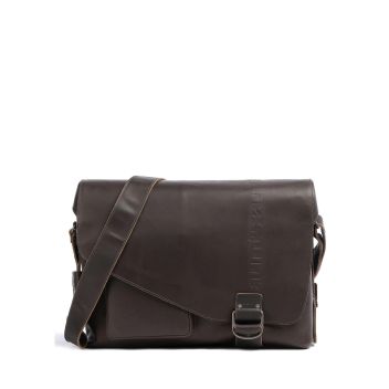 Aunts & Uncles Hunter Big Judd Briefcase dark brown