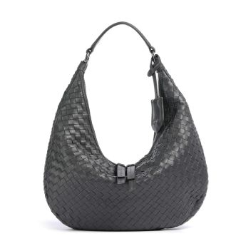 Abro Piuma Nana Hobo bag dark grey