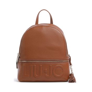 Liu Jo Logo Backpack tan