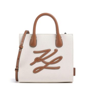 Karl Lagerfeld K/Autograph Handbag ivory/brown