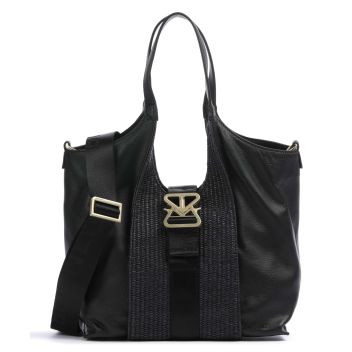 Bogner Zuoz Rafia Lottie Tote bag black