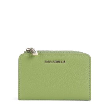 Coccinelle Metallic Soft Wallet light green
