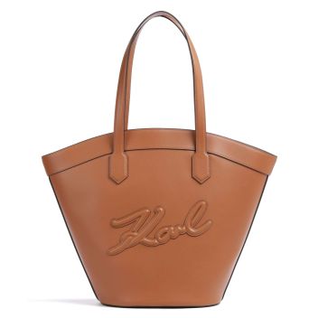 Karl Lagerfeld K/Signature Medium Tote bag light brown