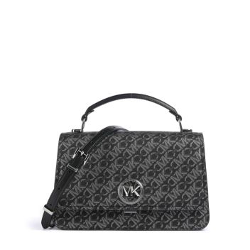 Michael Kors Delancey Crossbody bag black/silver