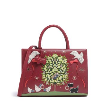 Radley London 12 Days of Christmas Handbag red