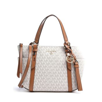 Michael Kors Sullivan Handbag ivory/brown