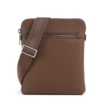 BOSS Crosstown Crossbody bag dark brown