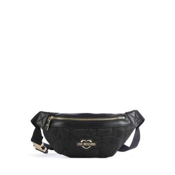Love Moschino Puffy Heart Fanny pack black