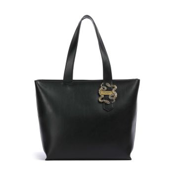 Just Cavalli Iconic Snake Style 5 Tote bag black