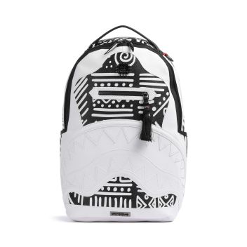 Sprayground Ai Tribal Courture Backpack white