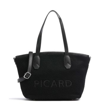 Picard Knitwork Tote bag black