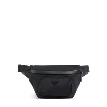 Emporio Armani Recycled Nylon Fanny pack black