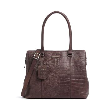 Burkely Cool Colbie Briefcase dark brown