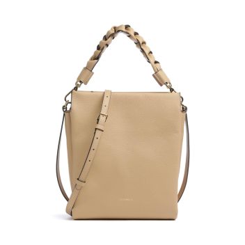 Coccinelle Boheme Grana Double Handbag beige