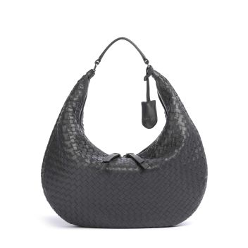 Abro Piuma Nana Hobo bag dark grey