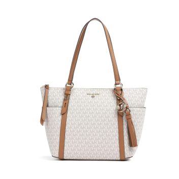 Michael Kors Sullivan Tote bag ivory/brown