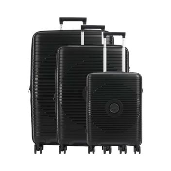 Travelite Orbita Suitcase set (4 wheels) black