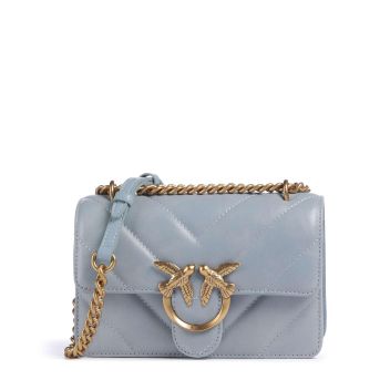 Pinko Love One Mini Shoulder bag light blue