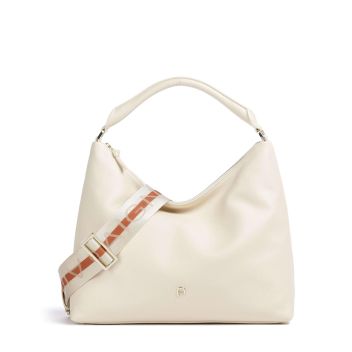 Aigner Zita M Hobo bag cream