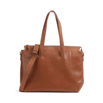 Plevier Structure Edge Tote bag cognac