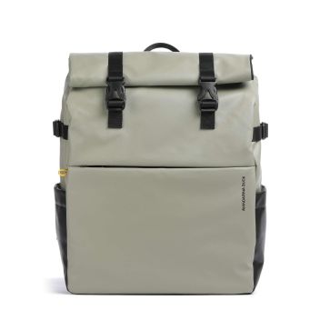 Mandarina Duck Eco Coated Laptop backpack greygreen