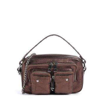 Núnoo Metallic Helena Crossbody bag brown