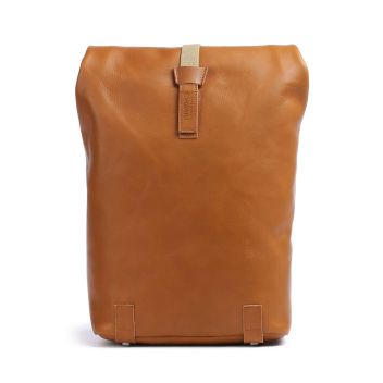 Brooks England Pickwick Leather Small Rolltop backpack cognac