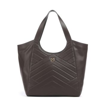 Pinko Puzzle Tote bag dark brown