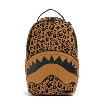 Sprayground Cheetah Chenille Backpack brown/black