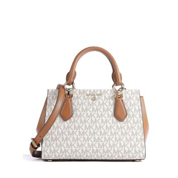 Michael Kors Marilyn Handbag ivory/brown