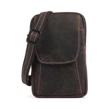 Jack Kinsky Baltimore 10 Phone bag dark brown