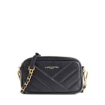 Lancaster Soft Matelassé Crossbody bag black