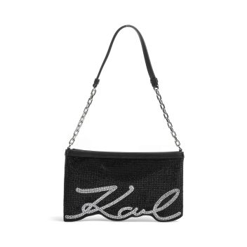 Karl Lagerfeld K/Evening Signature Shoulder bag black