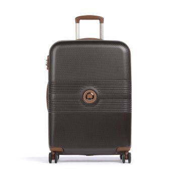 Delsey Paris Flanerie SE Spinner (4 wheels) dark brown