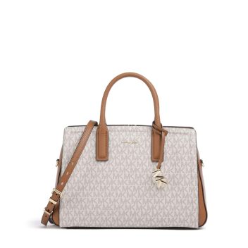 Michael Kors Laila Handbag ivory/brown