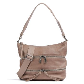FredsBruder Run Around Hobo bag taupe