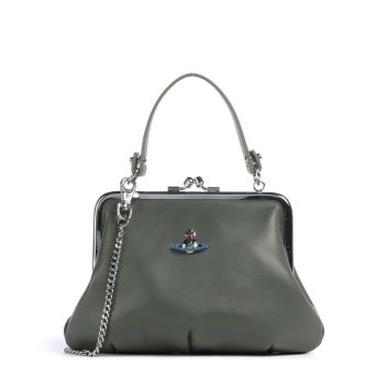 Vivienne Westwood Granny Nappa Leather Crossbody bag khaki